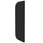 Headboard with Headboard Black 40.5 x 4 x 40.5 cm Fabric - Image 8