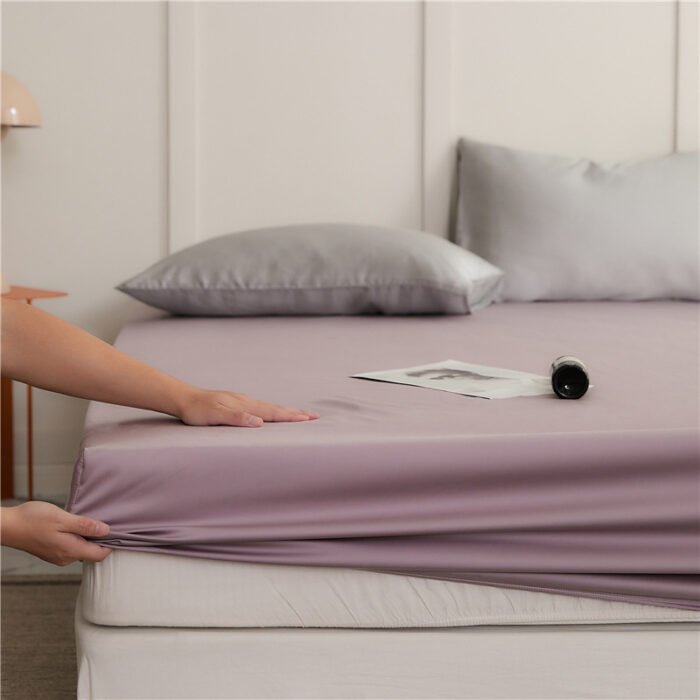 60 Pieces Lyocell Tencel Bedspread Cover Single Piece Summer Light Luxury Cool Feeling Ice Silk Bedspread - Image 6