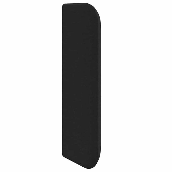 Headboard with Headboard Black 40.5 x 4 x 40.5 cm Fabric - Image 5