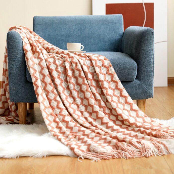 Blanket Summer Office Air Conditioning Blanket Nap Blanket Small Blanket Customization - Image 4
