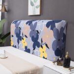 Simple Modern Cartoon Pictures Printing Bed Head Cover Full Enclosed Elastic Dust-proof Headboard Cover Protective Cover - Image 3