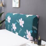 Simple Modern Cartoon Pictures Printing Bed Head Cover Full Enclosed Elastic Dust-proof Headboard Cover Protective Cover - Image 4
