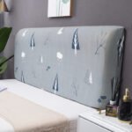 Simple Modern Cartoon Pictures Printing Bed Head Cover Full Enclosed Elastic Dust-proof Headboard Cover Protective Cover - Image 7