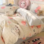 Four-piece Bed Set Pure Cotton Student Dormitory Duvet Cover Sheets - Image 10