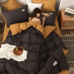 Skin-friendly Brushed Duvet Cover Bedding Four-piece Set - Image 9