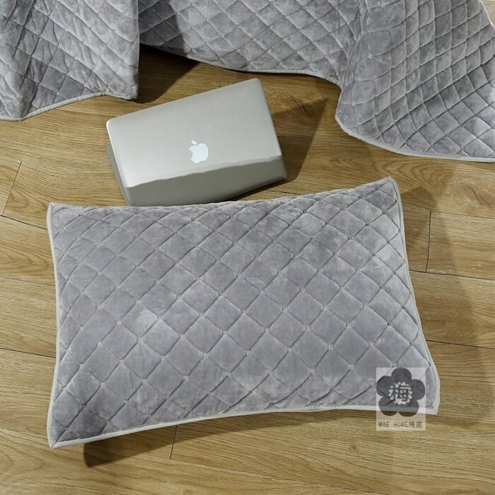 Quilted AB Version European Bedspread Bed Pure Cotton - Image 4