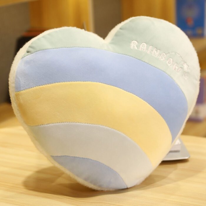 Cute Cloud Rainbow Pillow Office Chair Backrest Decorative Cushion - Image 10