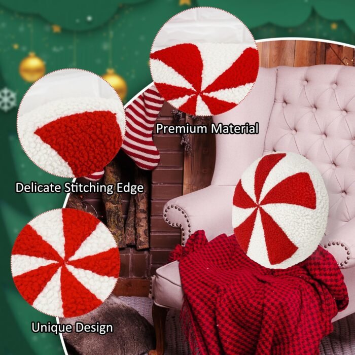 Plush Pillow Cushion Creative Christmas Decoration Decorative Candy Pillow - Image 4