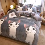 Milk Duvet Set Single Thickened Double Sided Duvet Cover - Image 10