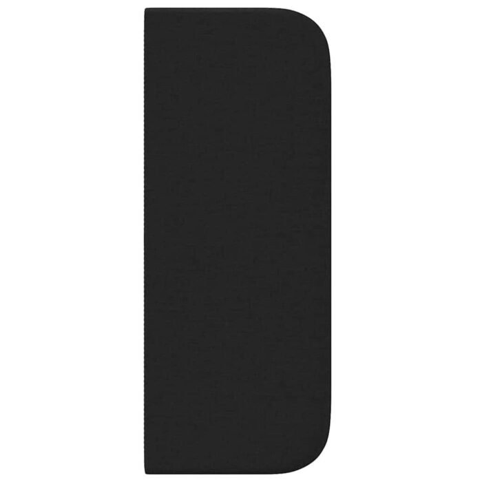 Headboard with Headboard Black 40.5 x 4 x 40.5 cm Fabric - Image 7