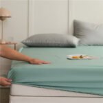 60 Pieces Lyocell Tencel Bedspread Cover Single Piece Summer Light Luxury Cool Feeling Ice Silk Bedspread - Image 2