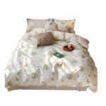 Four-piece Bed Set Pure Cotton Student Dormitory Duvet Cover Sheets - Image 6