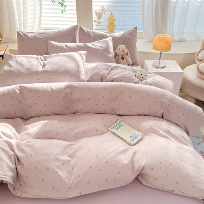 Bed Sheet Duvet Cover Duvet Cover Suit - Image 6