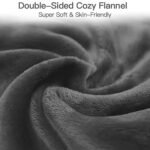 Heated Blanket Queen Size With Dual Zone Control - 10 Heat Settings Electric Throw Blanket With Automatic Shut Off Timer, Machine Washable Soft Flannel - Image 5