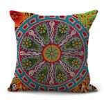 Decorative Pattern Cushion Pastoral Pillow Plaid Set Furniture Decoration - Image 3