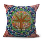 Decorative Pattern Cushion Pastoral Pillow Plaid Set Furniture Decoration - Image 4