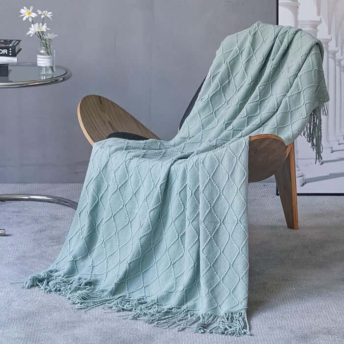 Sofa Blanket Cover Blanket Nordic Office Blanket - Image 6