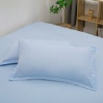 Pure Color Washed Cotton Pillowcase Single Pillowcase - Image 9